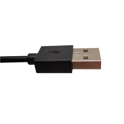 Cable de Carga USB con Recubrimiento de PVC, Longitud Total de 1 Metro