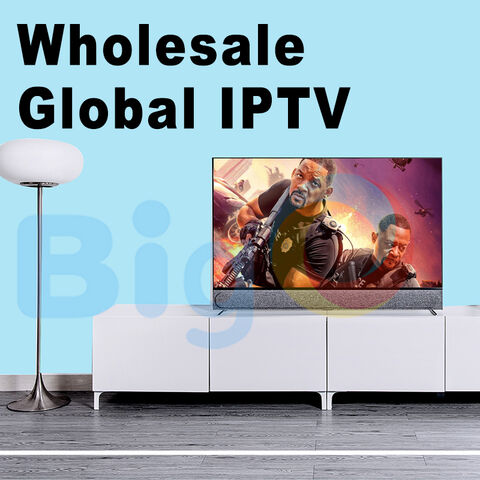 Wholesale Global Lion IPTV Xtream Code 4K Cheapest IPTV Server Service with Free Test Credits Panel Hot Sell UK Ex Yu USA IPTV