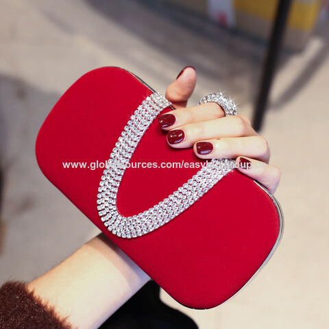 Evening bags Clutch PU Leather Elegant Versatile Evening bags