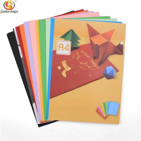 Papel de Color para Manualidades con Recubrimiento Libre de Ácido para Calidad de Archivo, Una Cara, 200 GSM