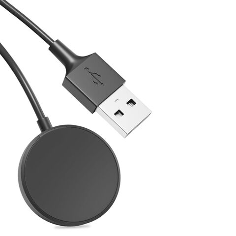 Chargeur rapide sans fil magnétique portable ABS noir en gros pour Samsung Galaxy Watch 5 40mm SM-R900 44mm SM-R910