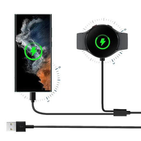Chargeur Rapide de Montre Intelligente en Gros de Chine avec Interface USB Type-C pour Téléphones Mobiles et Montres Samsung