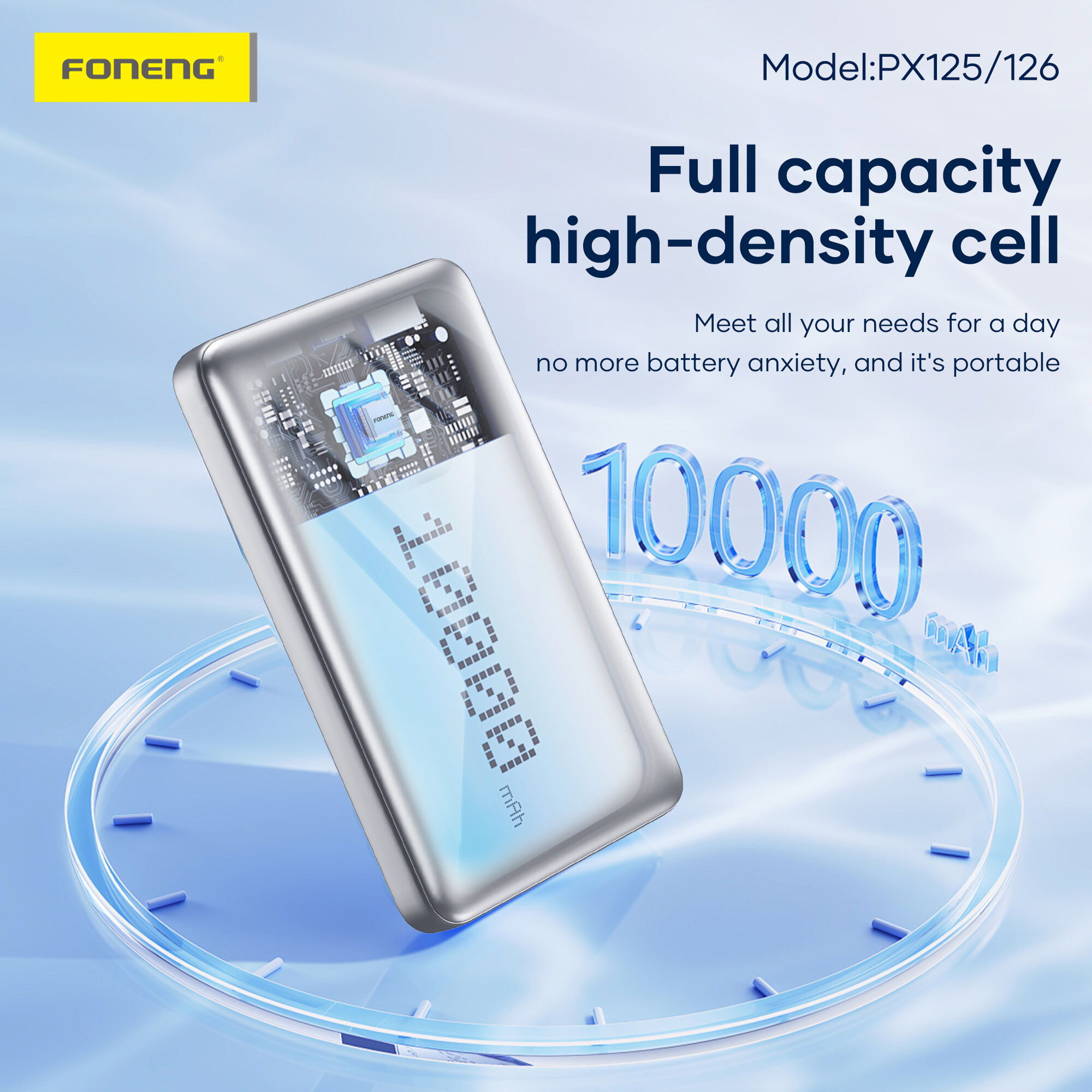 Foneng PX125 10000mAh 22.5W Powerbank description image 2