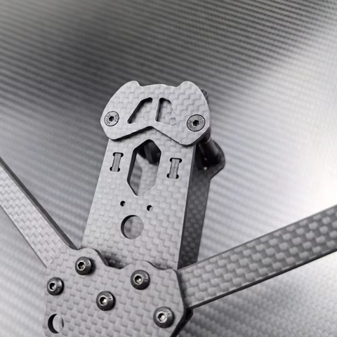Mark4 7 Zoll V2 Racing Drohnenrahmen FPV Drohnenrahmen Carbon Fiber FPV Rahmen