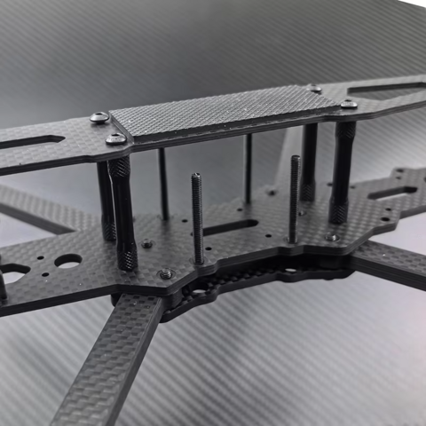 Mark4 7 Zoll V2 Racing Drohnenrahmen FPV Drohnenrahmen Carbon Fiber FPV Rahmen