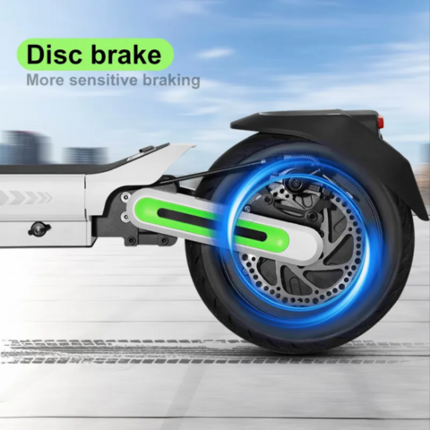 Fábrica China Scooter Elétrico 500W Duas Rodas - Scooter Inteligente para Adultos com Suspensão Dupla e Controle por App