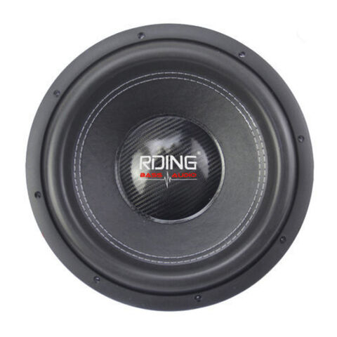 Prix Usine 12 Pouces SQ Subwoofer de Voiture de Haute Qualité, Haut-parleur de Voiture, Caisson de Basse pour Voiture