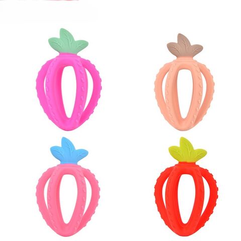 Mainan Teether Bayi untuk Usia 0-6 3-6 Bulan | Teether Tangan | Mainan Kunyah untuk Meredakan Nyeri Tumbuh Gigi | Sarung Tangan Anti Makanan Bayi