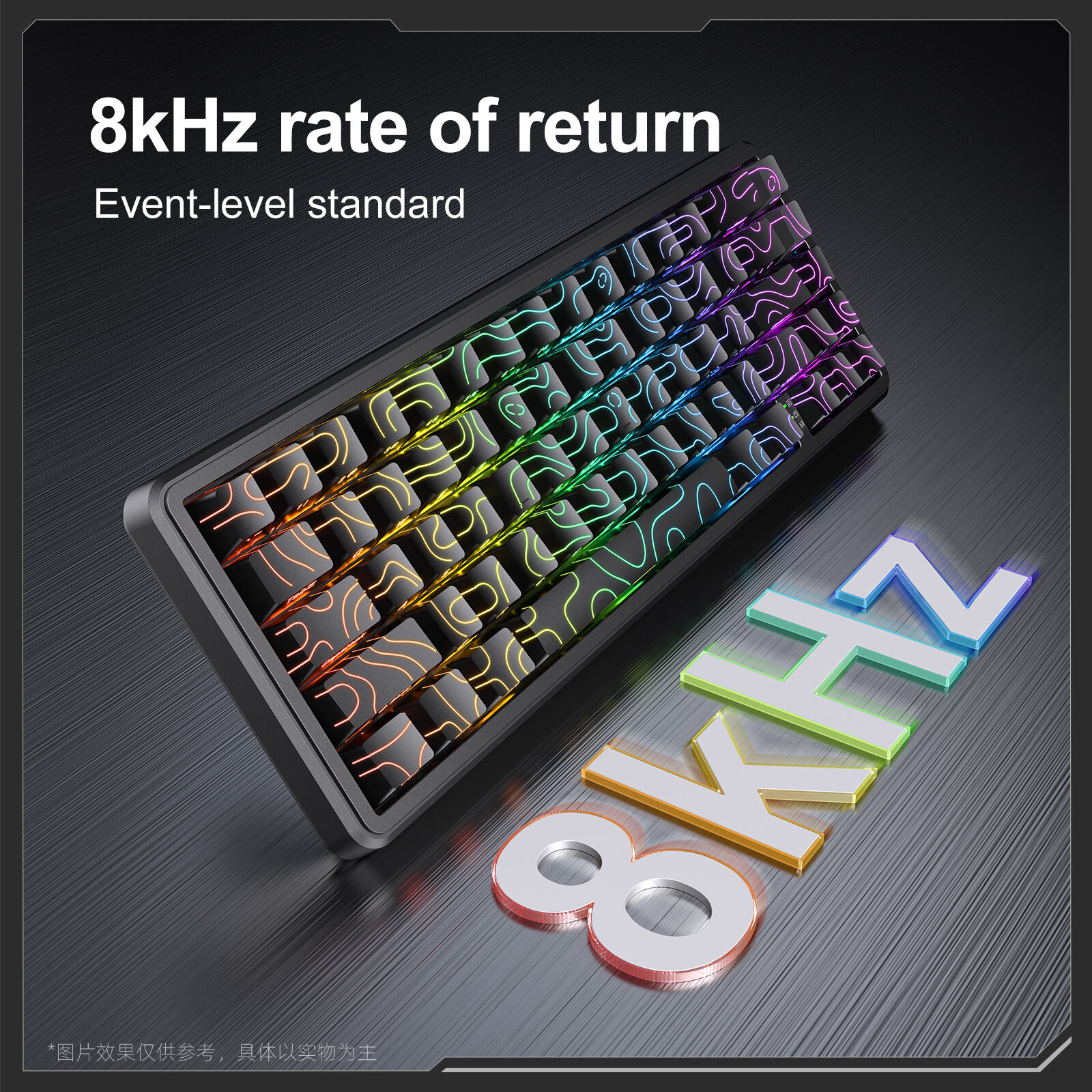 Variable Magnetic Keyboard G67 Onikuma Keyboard Hot Swappable Keyboard 67-key Wired Mechanical ...