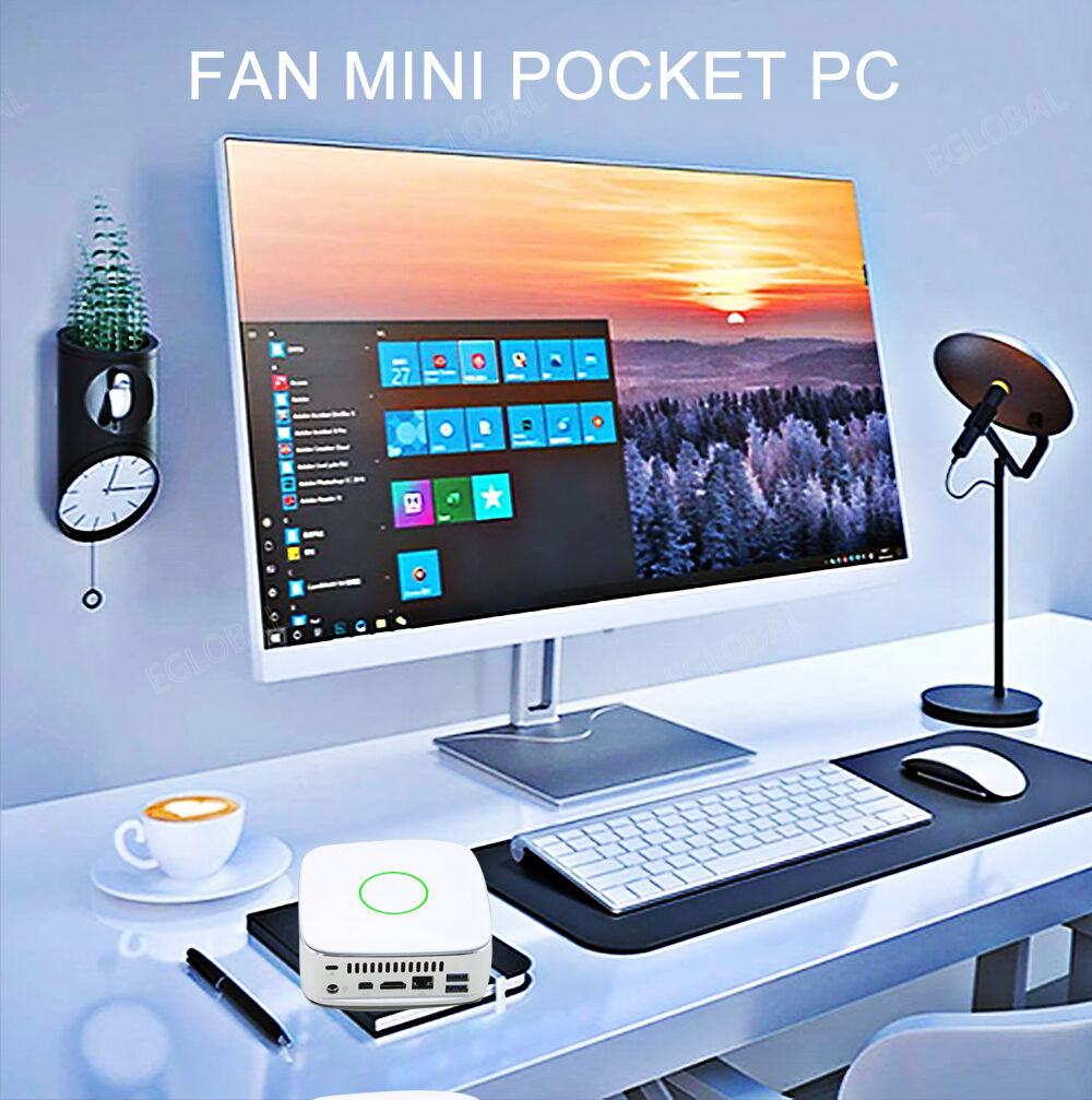 Mini Email Only Computer Business Silent Fan Mini Pc I-ntel I3 6100u Win10/11 Computer Type-c ...