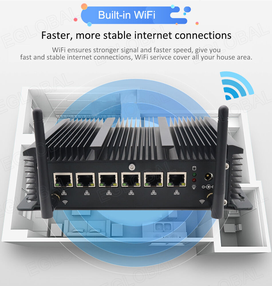 Cheap Microcomputer Latest Discount Fanless Industrial Mini Pc In-tel Celeron 3965u Mini ...