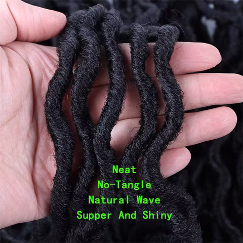 Tresses Crochet Gypsy Locs Pré-Bouclées, Dreadlocks, Cheveux Goddess Locs Bouclés pour Femmes, Blond, Racines Africaines