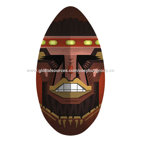 Skimboards Planche de skimboard pour sable peu profond, planche de glisse pour débutants adultes, planche de surf de plage en bois pour enfants