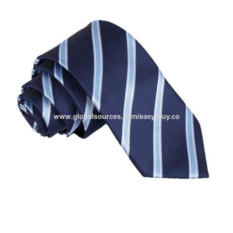 Seidenkrawatten für Herren, Business Formal, gestreiftes Muster, Jacquard aus südkoreanischer Seide, Handkrawatte