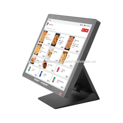 Système POS de vente au détail 17 pouces avec lecteur de puce EMV et connectivité sans fil sécurisée pour une sécurité accrue des transactions