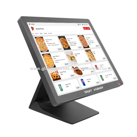 Système POS de vente au détail 17 pouces avec lecteur de puce EMV et connectivité sans fil sécurisée pour une sécurité accrue des transactions