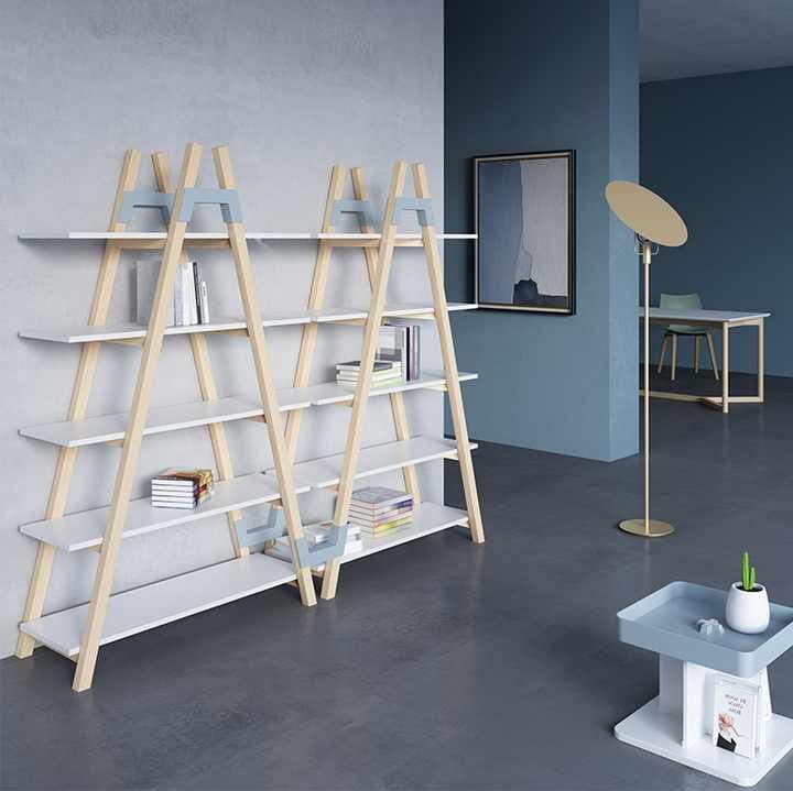 Mdf Ladder Rack Bulk Buy China Wholesale Certification Office Storage Holders Storage ...