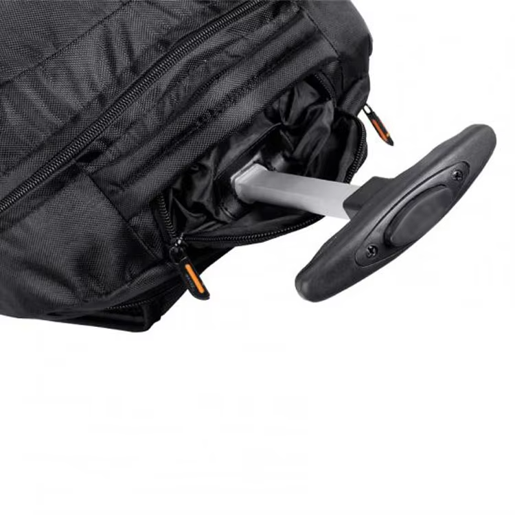 Wheeled Rolling Trolley Laptop Backpack Business Trolley School Travel ...