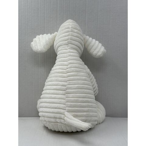 Niedliches Kaninchenspielzeug aus geprägtem PV-Fleece für Geschenke und zum Spielen, Plüschschaf- und Fuchsspielzeug aus Cordstoff für Kindergeschenke