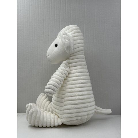 Niedliches Kaninchenspielzeug aus geprägtem PV-Fleece für Geschenke und zum Spielen, Plüschschaf- und Fuchsspielzeug aus Cordstoff für Kindergeschenke