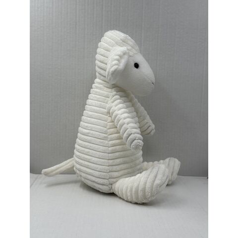 Niedliches Kaninchenspielzeug aus geprägtem PV-Fleece für Geschenke und zum Spielen, Plüschschaf- und Fuchsspielzeug aus Cordstoff für Kindergeschenke