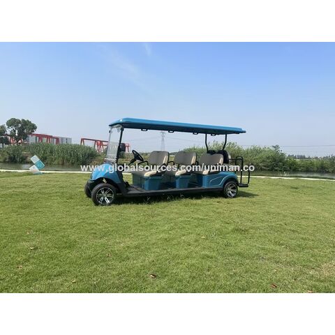 6 carro de golf no levantado de 2 plazas para el campo de golf