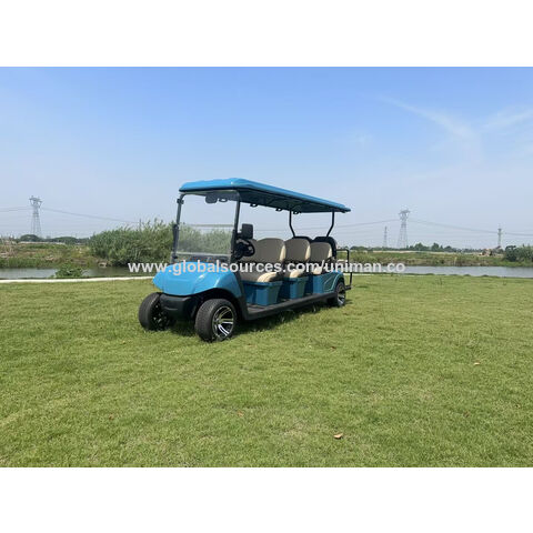 6 carro de golf no levantado de 2 plazas para el campo de golf