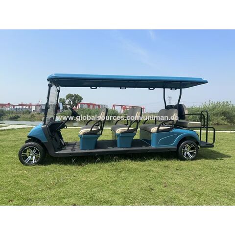 6 carro de golf no levantado de 2 plazas para el campo de golf