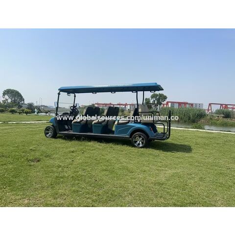 6 carro de golf no levantado de 2 plazas para el campo de golf