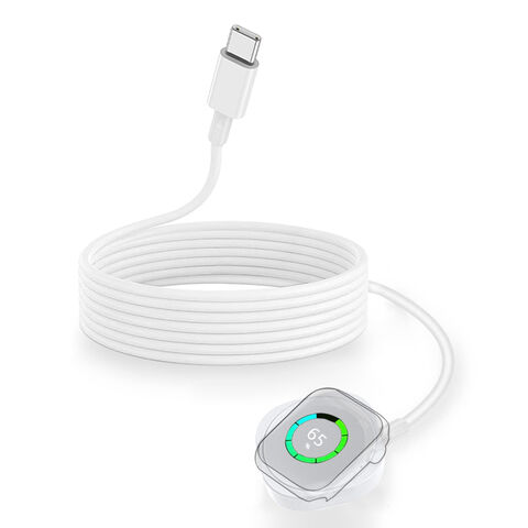Chargeur sans Fil Rapide Blanc 2.5W pour Montre Apple - Chargeur Magnétique sans Fil Tendance