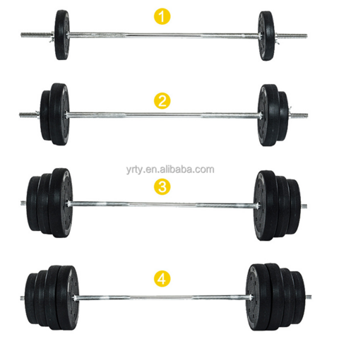 Juego de Mancuernas Multifuncionales al por Mayor para Levantamiento de Pesas, Fitness en Casa, Barra Ajustable, Juego de Mancuernas Cromadas de 10 kg