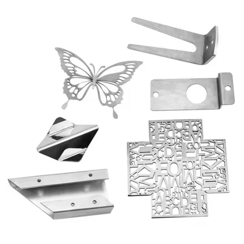 Präzisions-Metallbearbeitung: Kundenspezifische Metallteile aus Aluminium und Edelstahl, Laserschneiden, Schweißen, Stanzservice