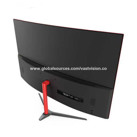 Monitor Curvo para PC de 32" 4K UHD con Biseles Ultrafinos, Ángulo de Visión de 178°, HDMI y DisplayPort, y Flicker-Free para Gaming