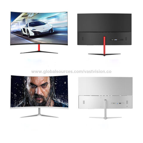 Monitor Curvo para PC de 32" 4K UHD con Biseles Ultrafinos, Ángulo de Visión de 178°, HDMI y DisplayPort, y Flicker-Free para Gaming