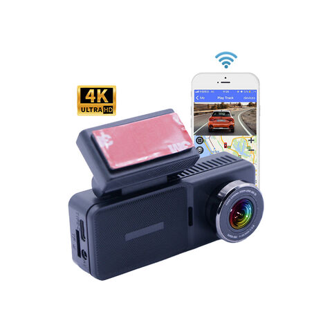 Cámara para Coche 4K 1080P con 2 Lentes, Caja Negra, GPS, WiFi, Monitor de Estacionamiento, Grabación en Bucle, DVR para Coche