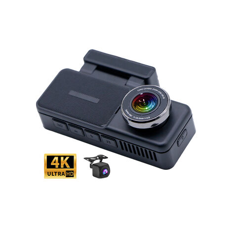 Cámara para Coche 4K 1080P con 2 Lentes, Caja Negra, GPS, WiFi, Monitor de Estacionamiento, Grabación en Bucle, DVR para Coche