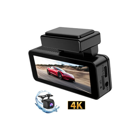 Cámara para Coche 4K 1080P con 2 Lentes, Caja Negra, GPS, WiFi, Monitor de Estacionamiento, Grabación en Bucle, DVR para Coche