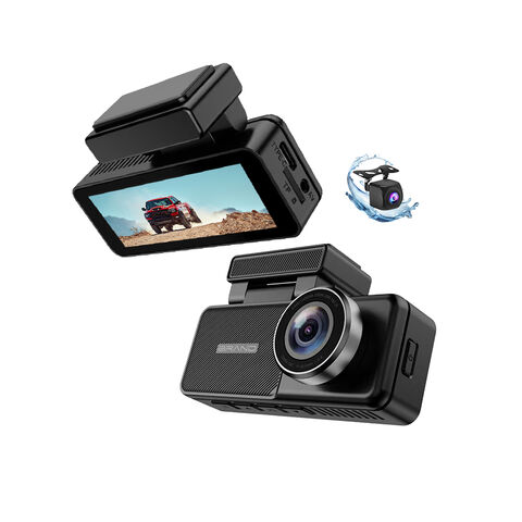 Cámara para Coche 4K 1080P con 2 Lentes, Caja Negra, GPS, WiFi, Monitor de Estacionamiento, Grabación en Bucle, DVR para Coche