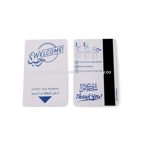 Cartes Magnétiques Personnalisées, Nouvelle Carte à Bande Magnétique en PVC, Carte de Membre pour Chaîne de Supermarchés en PVC