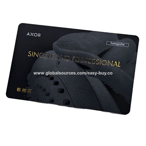 Cartes Magnétiques Personnalisées, Nouvelle Carte à Bande Magnétique en PVC, Carte de Membre pour Chaîne de Supermarchés en PVC