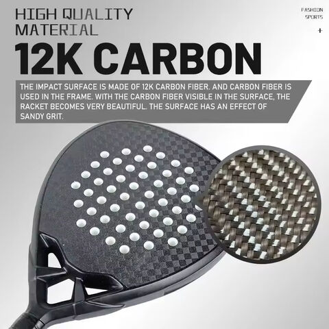 Hochwertiges, einzigartiges Design, professioneller Hersteller, Custom Carbon Fiber Paddle Racket Paddle Tennisschläger