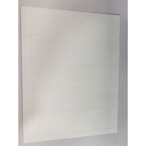 Grosir Kartu Nama Kertas Stok Kosong Berlubang Terlaris - Kertas Berkualitas Tinggi untuk Dicetak