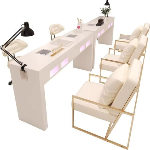 Moderner Großhandel Nageltisch für professionelle Nagelstudios mit Staubabsaugung