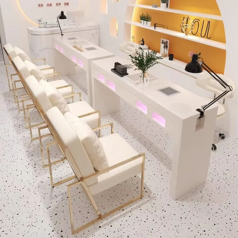 Moderner Großhandel Nageltisch für professionelle Nagelstudios mit Staubabsaugung