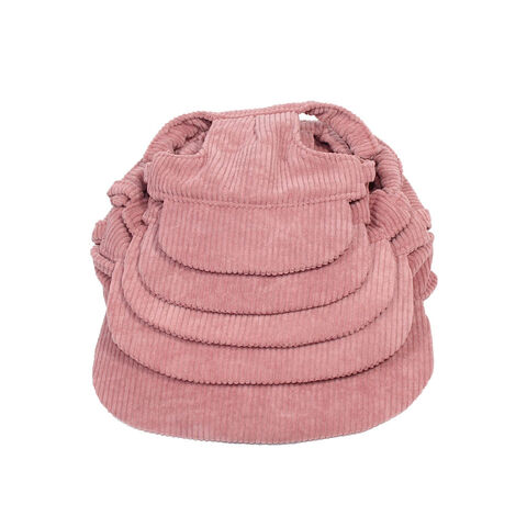 Gorra de Béisbol para Mascotas de Suministro de Fábrica, Gorro Deportivo de Verano para Exteriores, Gorra de Protección Solar con Orificios para las Orejas, Gorras de Pana Ajustables, Sombrero para el Sol con Diseño Lindo