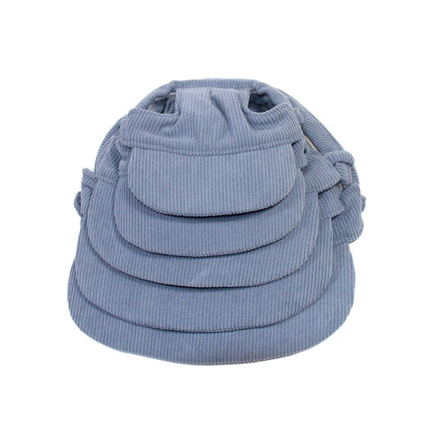 Gorra de Béisbol para Mascotas de Suministro de Fábrica, Gorro Deportivo de Verano para Exteriores, Gorra de Protección Solar con Orificios para las Orejas, Gorras de Pana Ajustables, Sombrero para el Sol con Diseño Lindo