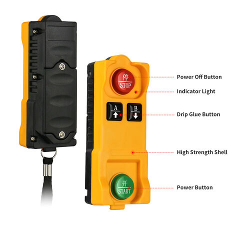 Control Remoto RF de 8 Canales FSK con Salto de Frecuencia, Código de Aprendizaje para Uso Industrial, Interruptor Universal Protector para el Hogar