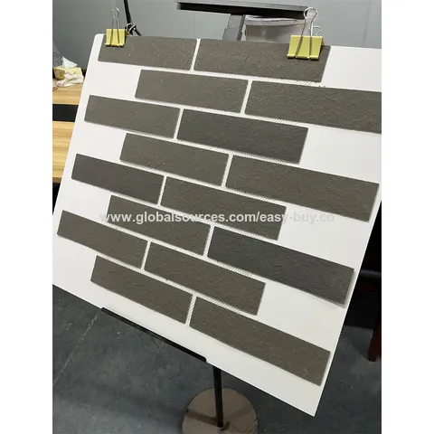 Wall panels Small red brick 3D three-dimensional wall sticker self-adhesive wall panel wallpaper wall fence cultural brick exterio