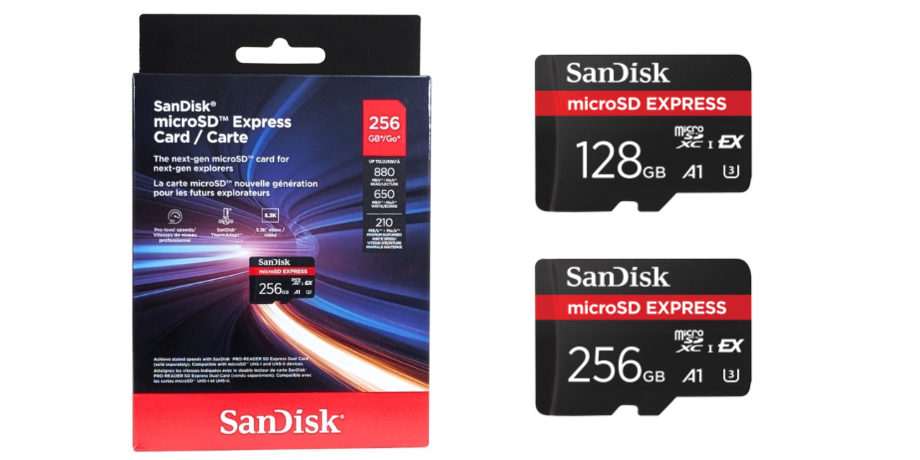【新品/未開封/未使用】SanDisk microSD Express Card SanDisk Express 512GB microSD PCIe 3.1 NVMe UHS I Memory
