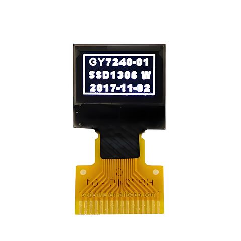 Módulo de Panel PMOLED Personalizado de 3.0 Pulgadas 240x128 con Amplio Rango de Temperatura para Tablero de Automoción